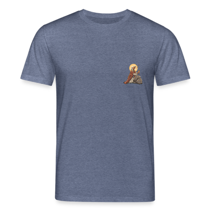 Twitch Garnelus Chrustus I dunkel I Bio-Shirt - Dunkelblau meliert