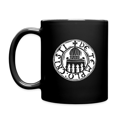 Templer Tasse Schwarz | Siegel des Templerordens - Schwarz