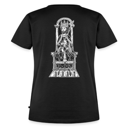 NEUES PROD Bio-Shirt Damen Friedrich I. Barbarossa - Schwarz