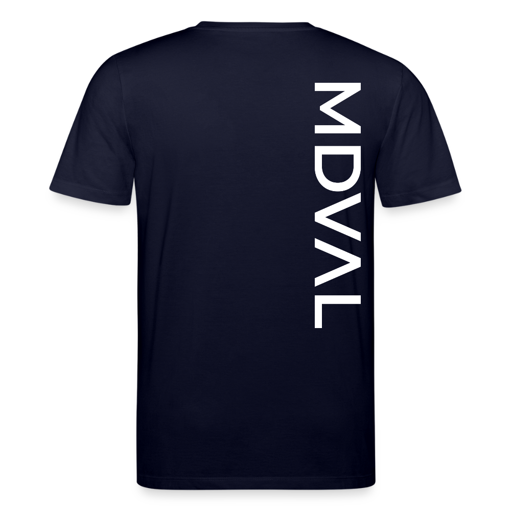 Mittelalter Shirt MDVAL Logo MASSIVE I Unisex - Navy