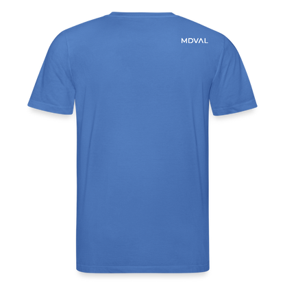 Templer Shirt | Siegel des Templerordens "Zwei Reiter auf einem Pferd" | dunkel | Bio-Shirt - Achtsames Blau