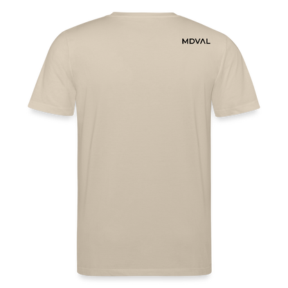 Templer Shirt | Siegel des Templerordens "Zwei Reiter auf einem Pferd" | hell | Bio-Shirt - Beige