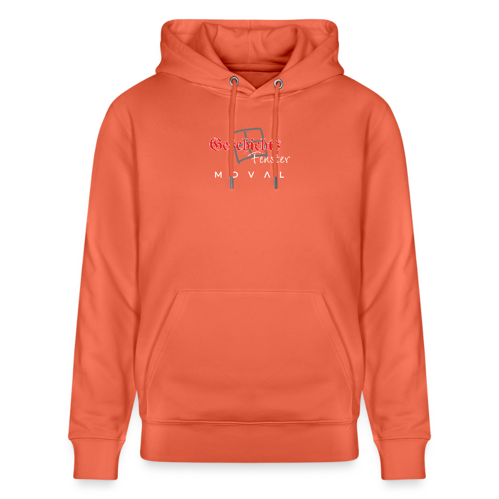 Geschichtsfenster Mittelalter Hoodie | Heiliger Georg Bio Hoodie - Hellrot