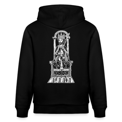 Friedrich I. Barbarossa (weißer Print hinten) I Mittelalter Hoodie - Schwarz