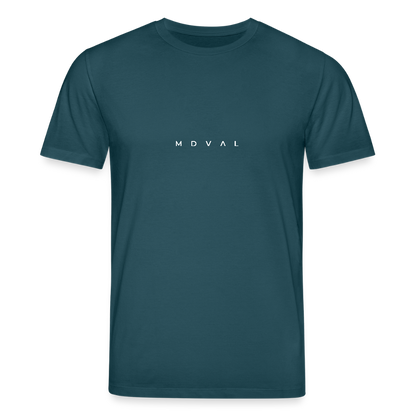 Mittelalter Shirt MDVAL Logo | Unisex | Bio-Shirt - Dunkles Petrol