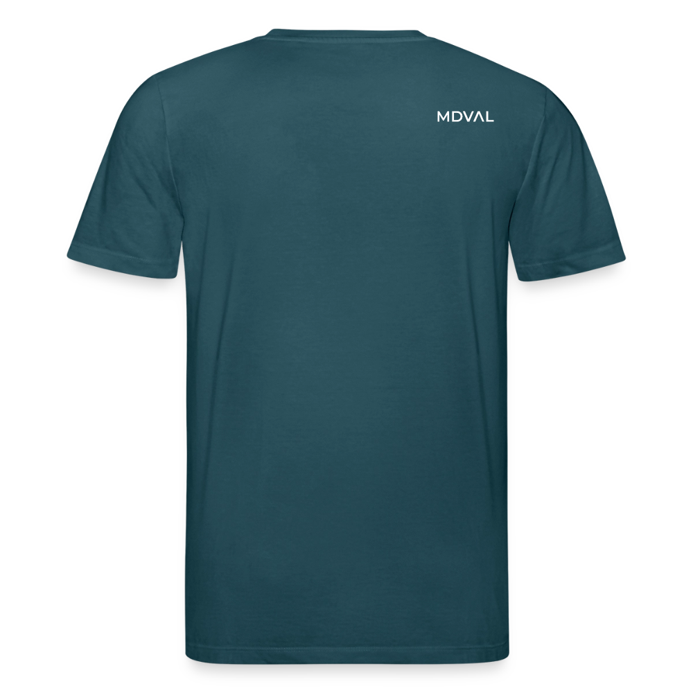 Mittelalterliches Schwert T-Shirt I "Gueðesweord" I Frühmittelalter I dunkel I Bio-Shirt - Dunkles Petrol