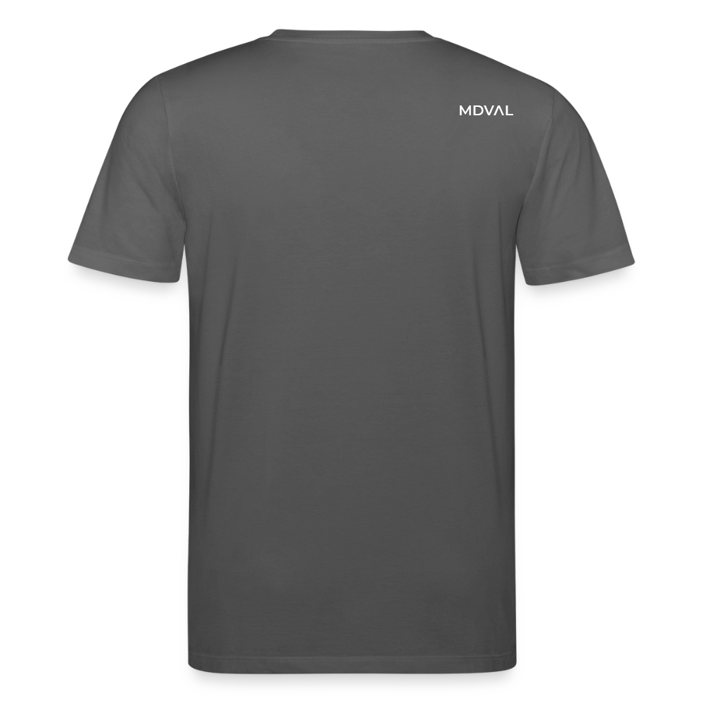 Mittelalterliche Tiere T-Shirt I "Falscher Reiter" I dunkel I Bio-Shirt - Anthrazit