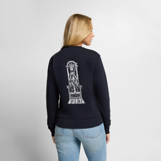 Mittelalter Pullover I Friedrich I. Barbarossa - Navy