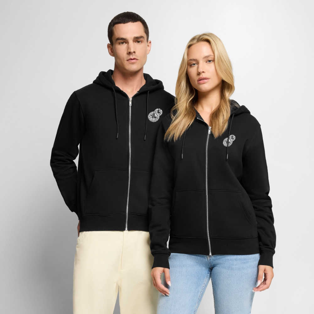 NEUES PROD ZIPPER HERREN Templer Zipper - Schwarz