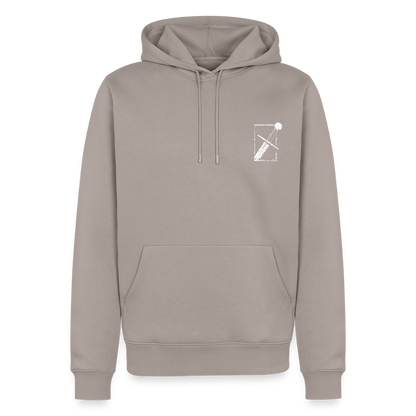 NEUES PROD Männer Premium Hoodie Homi Gehilz - Taupe