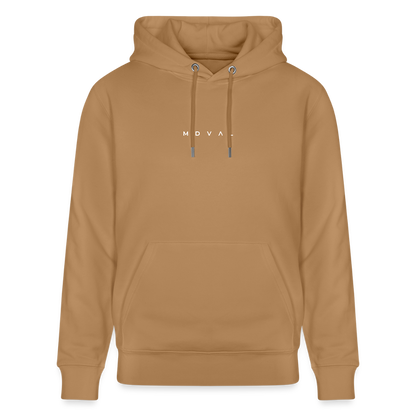MDVAL Logo Bio-Hoodie - Karamell 