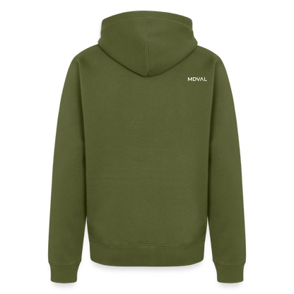 Mittelalter Tiere Zipper I Kampfhühnchen - Khaki