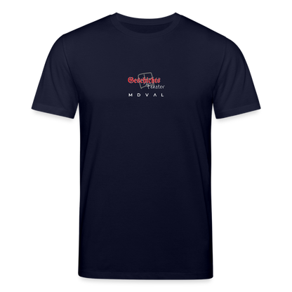 Geschichtsfenster Mittelalter Shirt | Heiliger Georg Bio Shirt - Navy