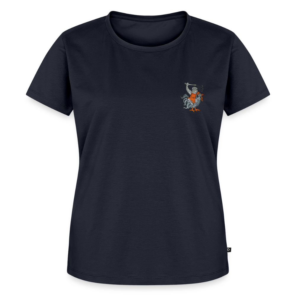 Mittelalterliche Tiere Shirt | Kampfhühnchen - Navy