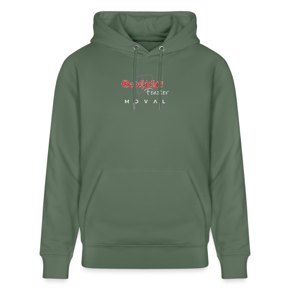 Geschichtsfenster Mittelalter Hoodie | Heiliger Georg Bio Hoodie - Tanngrün