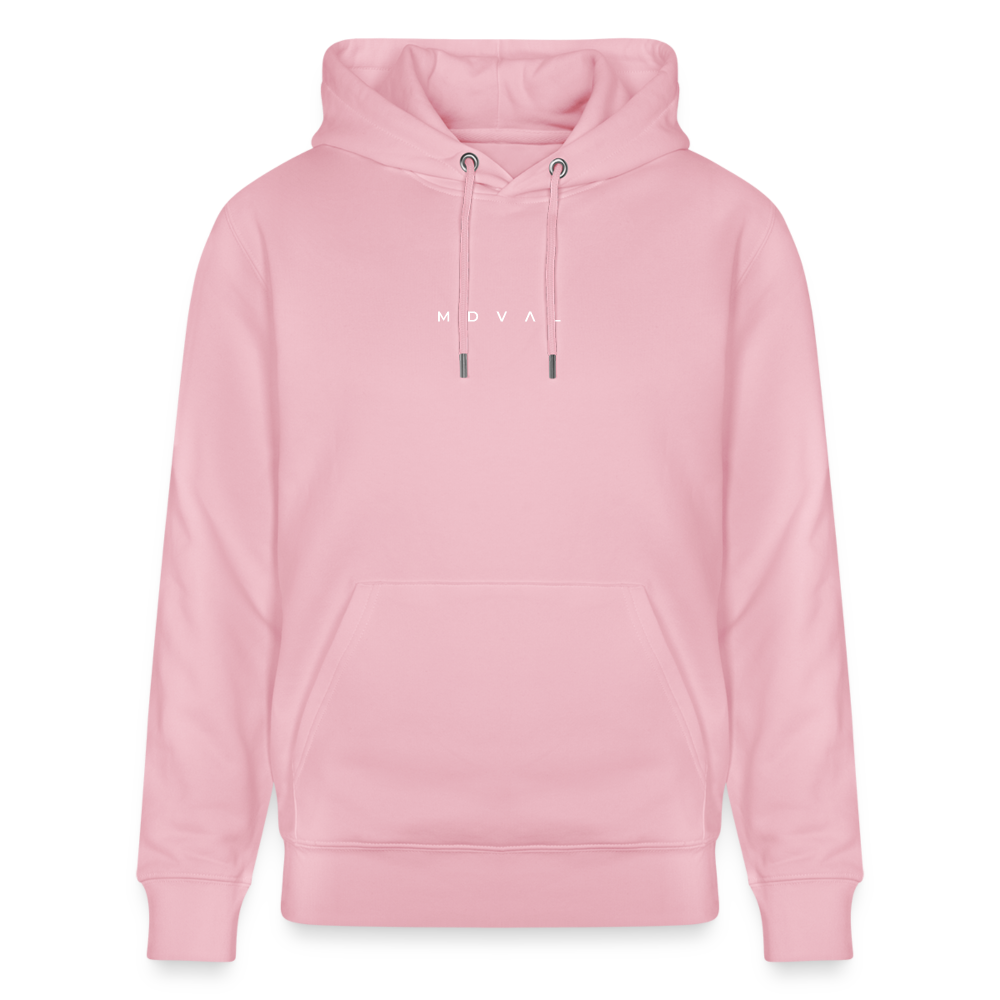 MDVAL Logo Bio-Hoodie - Hellrosa