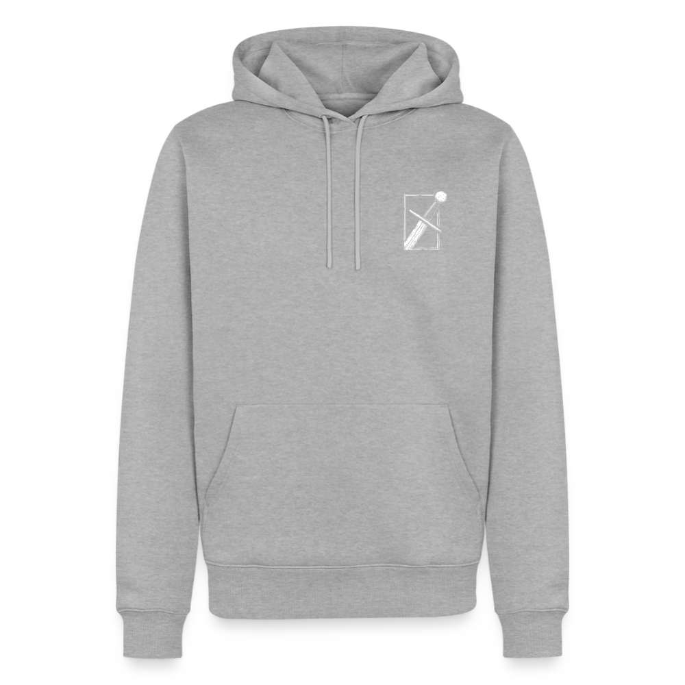NEUES PROD Männer Premium Hoodie Homi Gehilz - Grau meliert