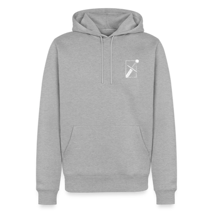 NEUES PROD Männer Premium Hoodie Homi Gehilz - Grau meliert