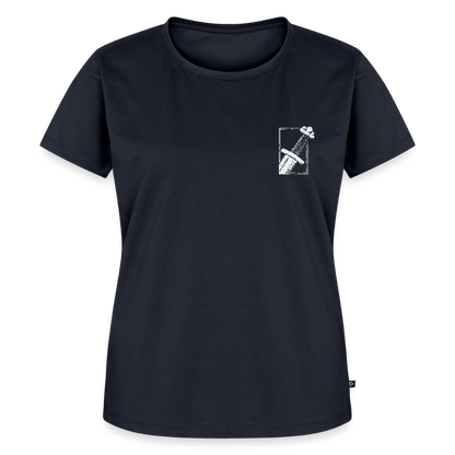NEUES PROD Bio-Shirt Damen Gueðesweord - Navy
