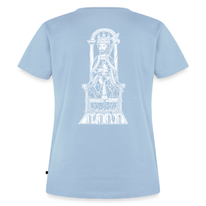 NEUES PROD Bio-Shirt Damen Friedrich I. Barbarossa - Hellblau