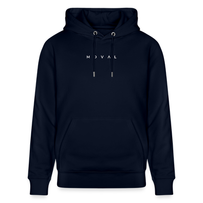 Mittelalterlicher Codex I Walther von der Vogelweide I Bio-Hoodie - Navy
