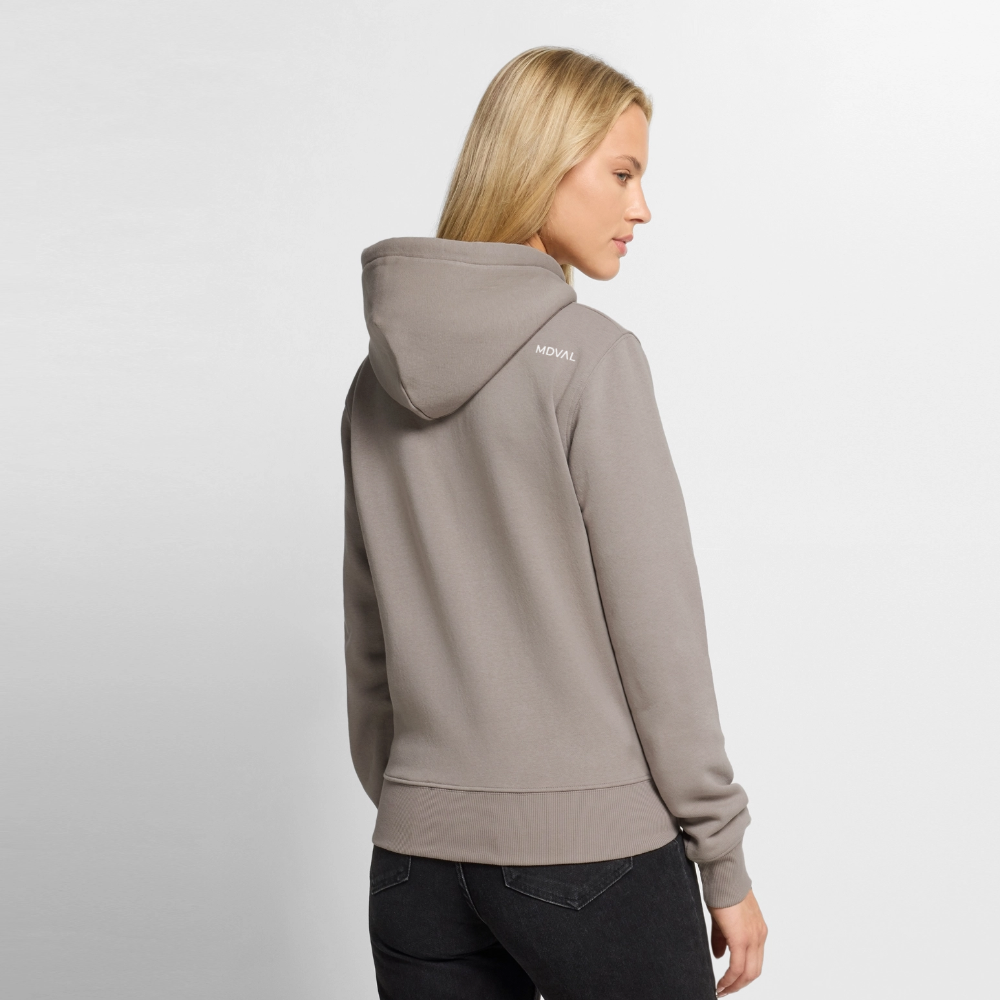 NEUES PROD FRAUEN HOODIE Templer Siegel - Taupe