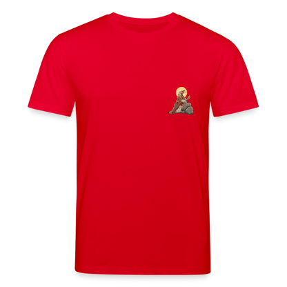 Twitch Garnelus Chrustus I dunkel I Bio-Shirt - Rot