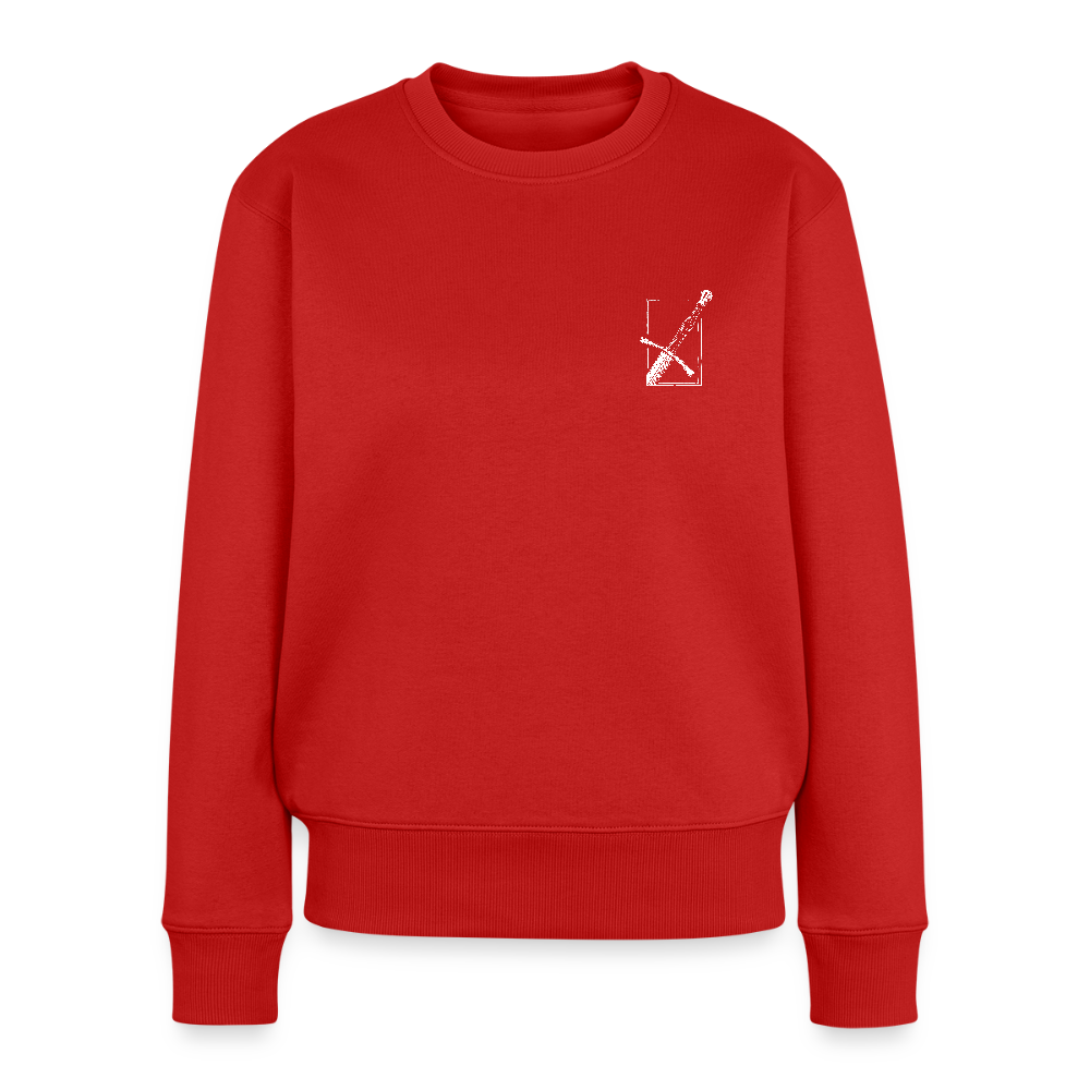 Mittelalter Schwert Pullover I "langes swertt" - Rot