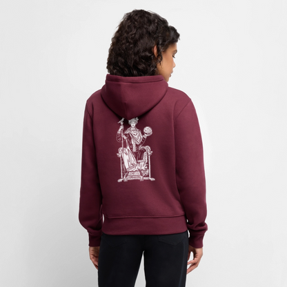 Mittelalter Hoodie | Kaiser Otto III. - Burgunderrot