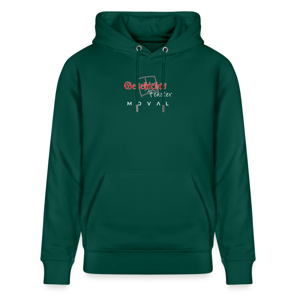 Geschichtsfenster Mittelalter Hoodie | Heiliger Georg Bio Hoodie - Forest