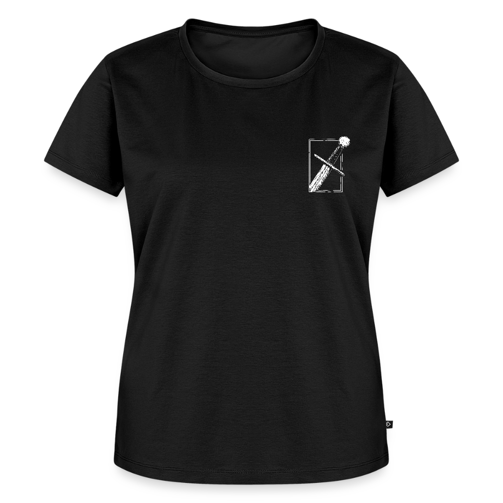 NEUES PROD Bio-Shirt Damen Swertelin - Schwarz