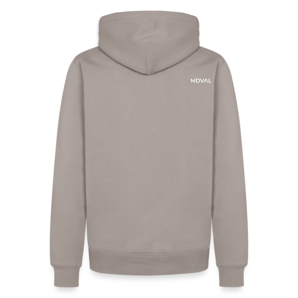 Mittelalterliche Tier Hoodie | Falscher Reiter - Taupe
