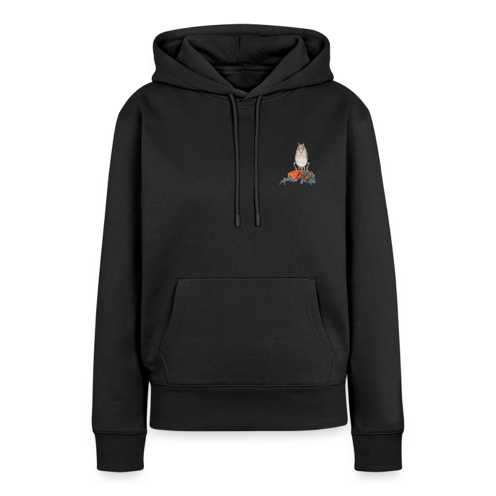 Mittelalter Tiere Hoodie | Falscher Reiter - Schwarz
