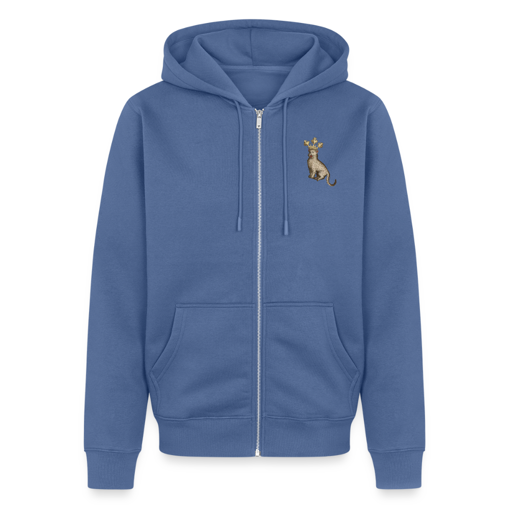 NEUES PROD ZIPPER HERREN Königskatze - Taubenblau