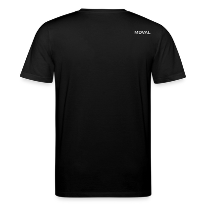 Mittelalterliche Tiere T-Shirt I "Falscher Reiter" I dunkel I Bio-Shirt - Schwarz