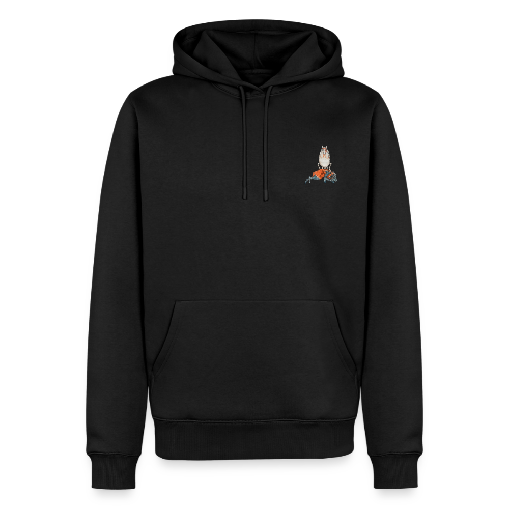 Mittelalterliche Tier Hoodie | Falscher Reiter - Schwarz