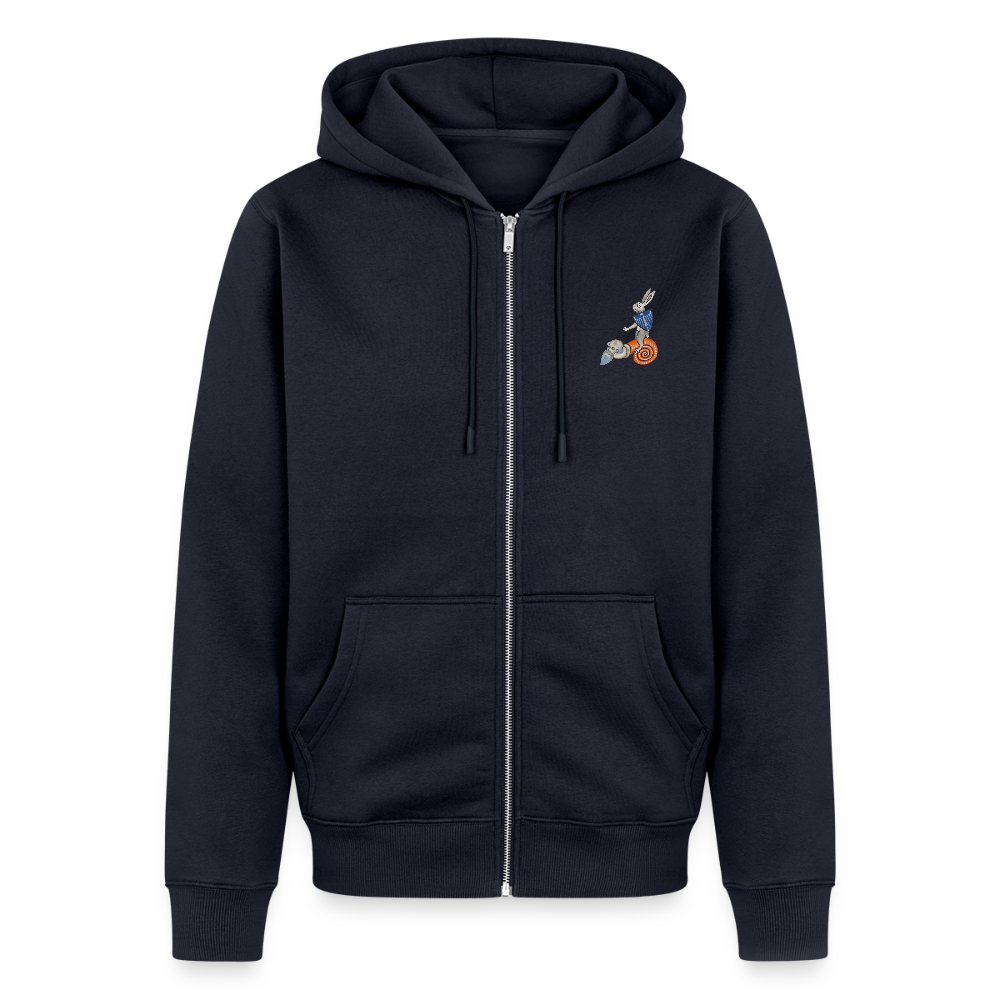 NEUES PROD ZIPPER HERREN Tjostender Hase - Navy