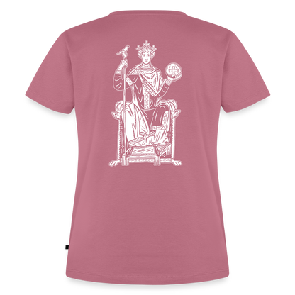 NEUES PROD Bio-Shirt Damen Kaiser Otto III. - Mauve