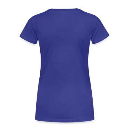 Mittelalter Shirt MDVAL Logo I tight fit I Damen - Königsblau