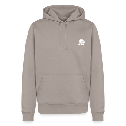 NEUES PROD Männer Premium Hoodie Schaller - Taupe