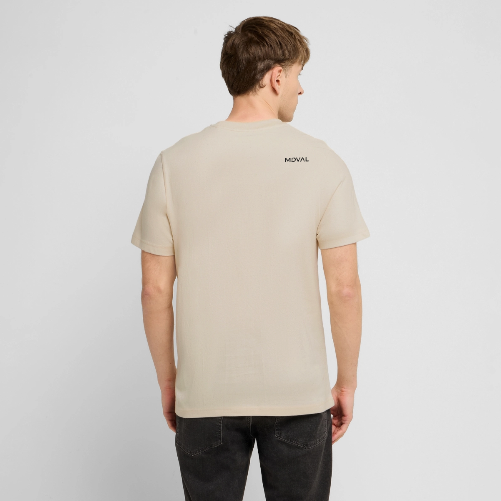 Mittelalterliches Schwert T-Shirt I "langes swertt" I Spätmittelalter I hell I Bio-Shirt - Beige