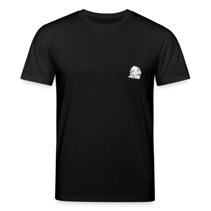 Mittelalterlicher Helm T-Shirt I "Schaller" I Spätmittelalter I dunkel I Bio-Shirt - Schwarz