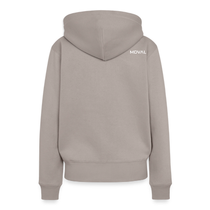Mittelalter Tiere Hoodie | Falscher Reiter - Taupe