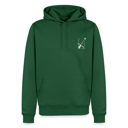 NEUES PROD Männer Premium Hoodie SpäMi Gehilz - Flaschengrün