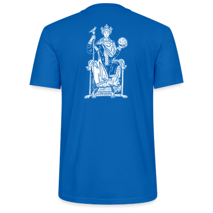 Mittelalterliche Quelle Shirt Otto III Dunkel - Pfauenblau