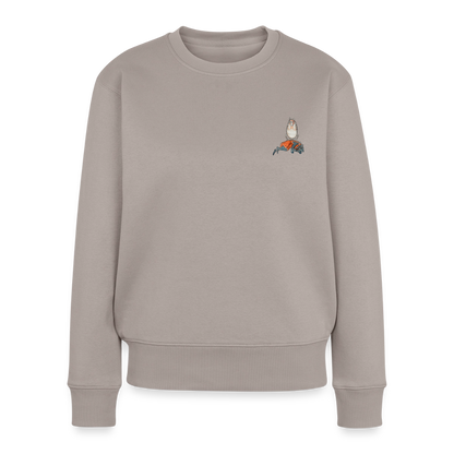 Mittelalter Tiere Pullover I Falscher Reiter - Taupe