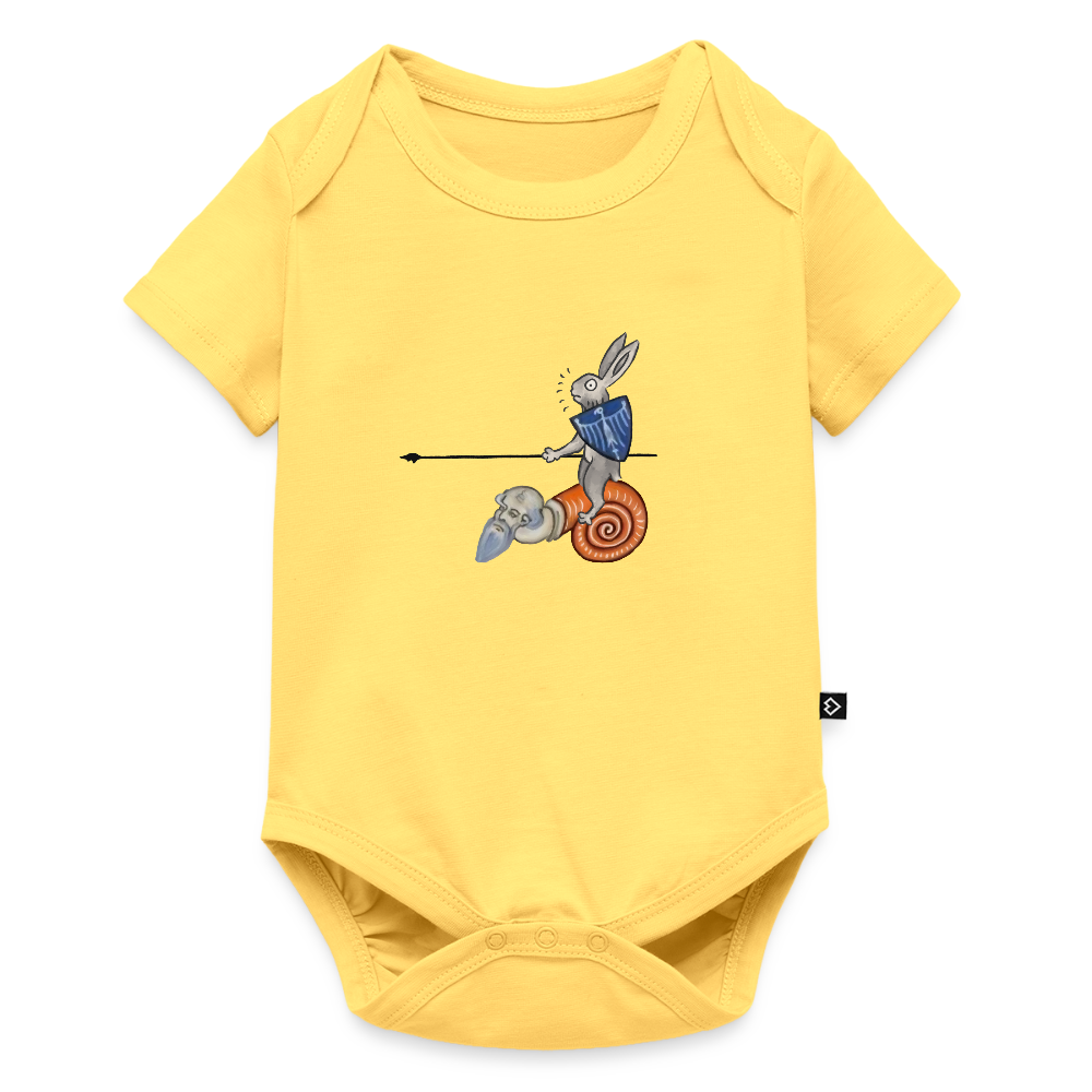 Honti Baby Hase Body - Pastellgelb