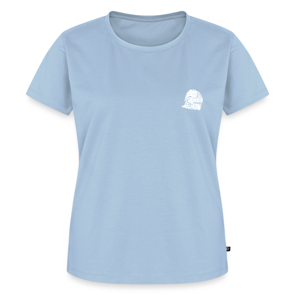 NEUES PROD Bio-Shirt Damen Schaller - Hellblau
