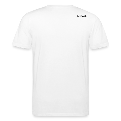 Templer Shirt | Siegel des Templerordens "Zwei Reiter auf einem Pferd" | hell | Bio-Shirt - Weiß