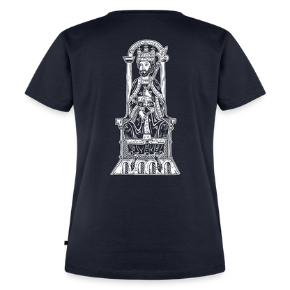 NEUES PROD Bio-Shirt Damen Friedrich I. Barbarossa - Navy